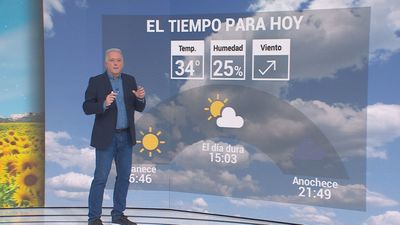 Madrid, en alerta por fuertes tormentas en la sierra  y  con termómetros que llegarán a los 35 grados