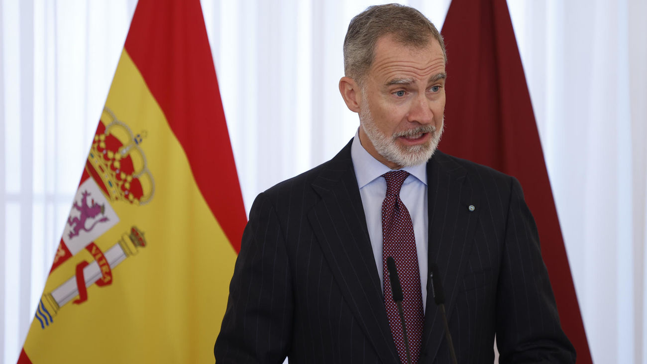 Felipe VI garantiza el apoyo a Letonia ante la amenaza rusa: "No estáis ni estaréis solos"