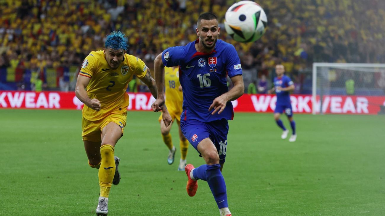 1-1. Eslovaquia y Rumanía pactan el empate