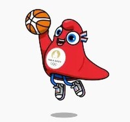 Mascota baloncesto / olympics