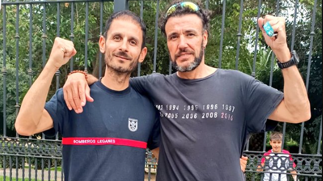 Bomberos en huelga de hambre