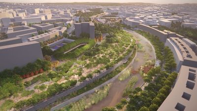 Madrid Río culminará con una pista de atletismo en torno al antiguo Vicente Calderón