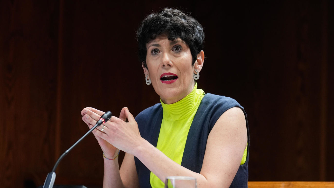 Elma Saiz dice que "no hay caso mascarillas en Navarra" y acusa a PP y UPN de "alimentar bulos"