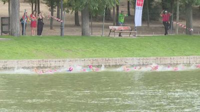 La Casa de Campo acoge el Gran Triatlón de Madrid, con más de 2.000 participantes