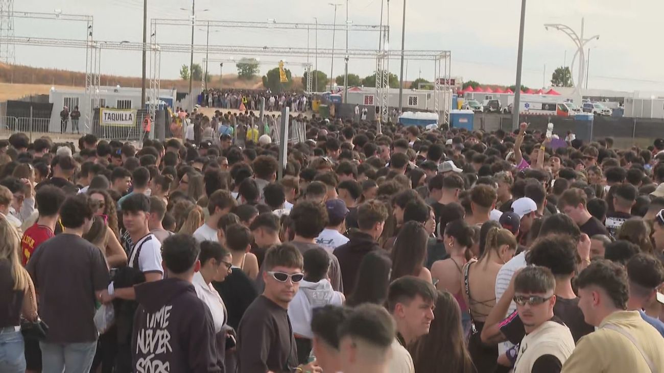 Caos y aglomeraciones en el Puro Latino Fest de Arganda del Rey: "Pudo ocurrir algo grave"