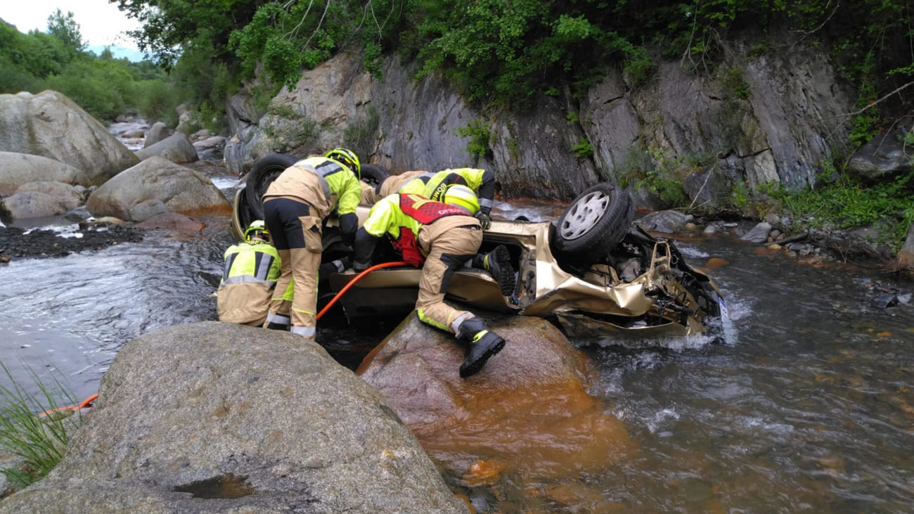 Tres muertos en un accidente de tráfico en Benasque (Huesca)