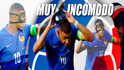 Mbappé está harto de jugar con máscara