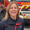 María Jesús Roa, la primera mujer bombero de la Comunidad, deja el Cuerpo tras 34 años