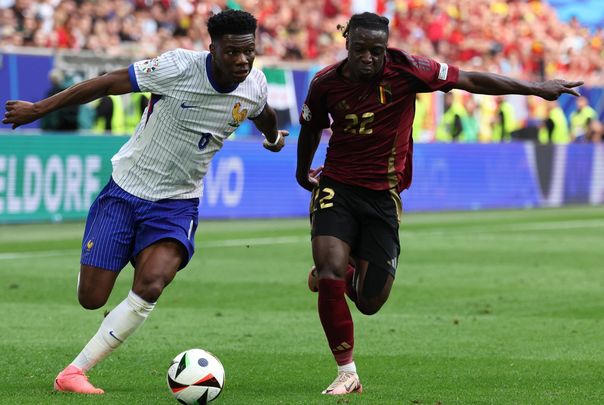 Tchouameni ante Bélgica / EFE