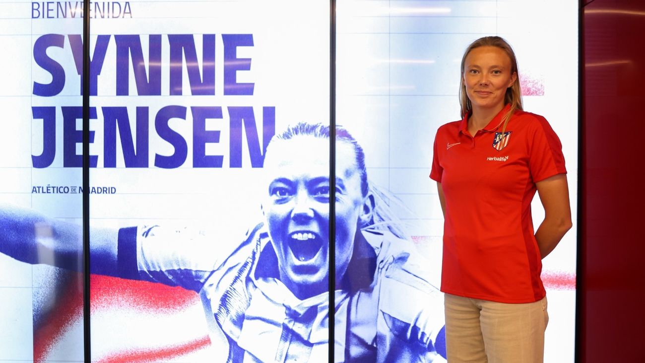 Synne Jensen, nueva jugadora del Atlético de Madrid