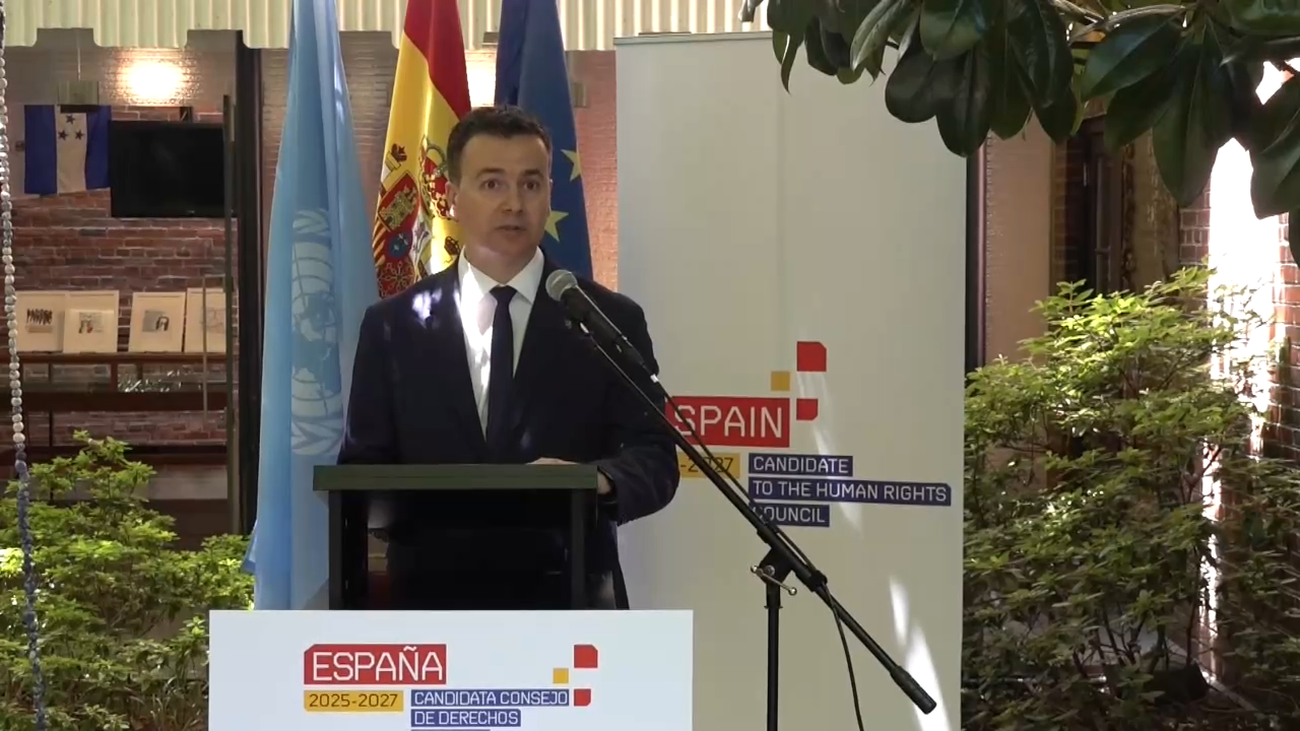 España presenta en Nueva York su candidatura para el Consejo de Derechos Humanos de la ONU
