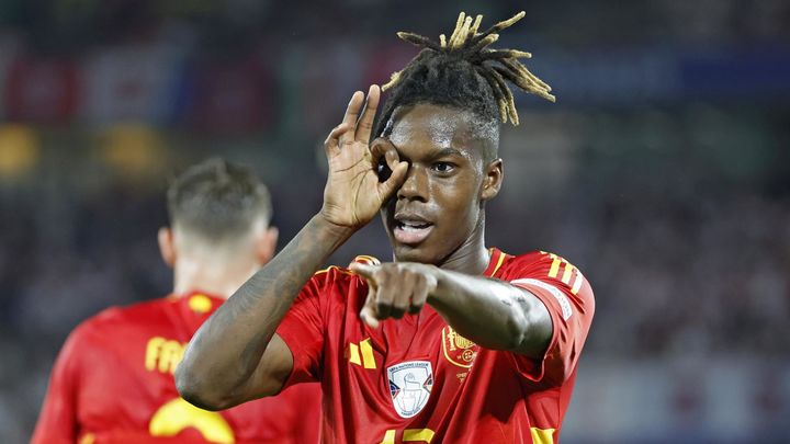 Nico Williams, en el escaparate