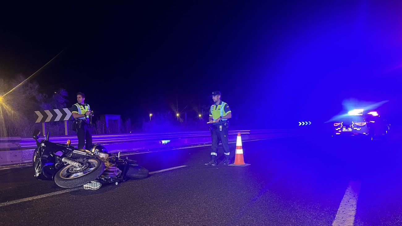 Muere un motorista, atropellado  tras sufrir una caída en la M-607 cerca de Tres Cantos