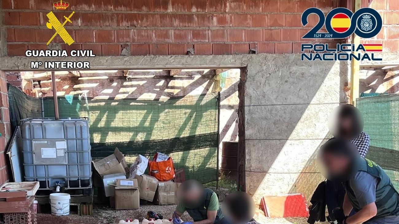 Desmantelado un clan familiar que introducía cocaína en fruta, cacao y café desde Colombia