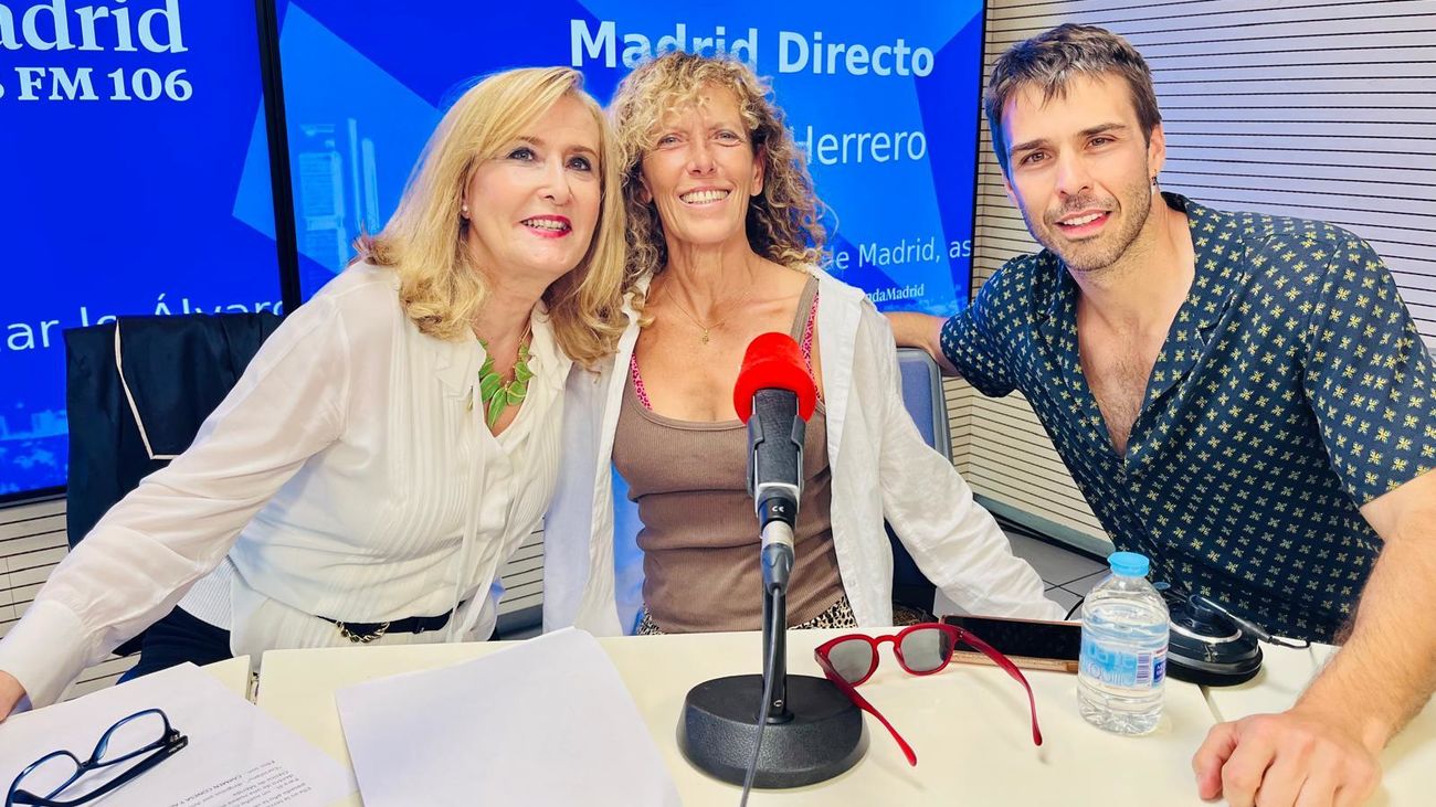 Nieves Herrero, Carmen Conesa y Alex Barahona