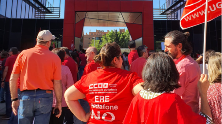 Paros en Vodafone / TELEMADRID