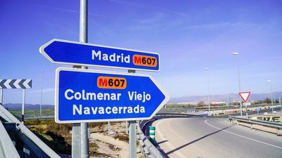 Comienzan los cortes en la M-607 entre Colmenar Viejo y Cerceda