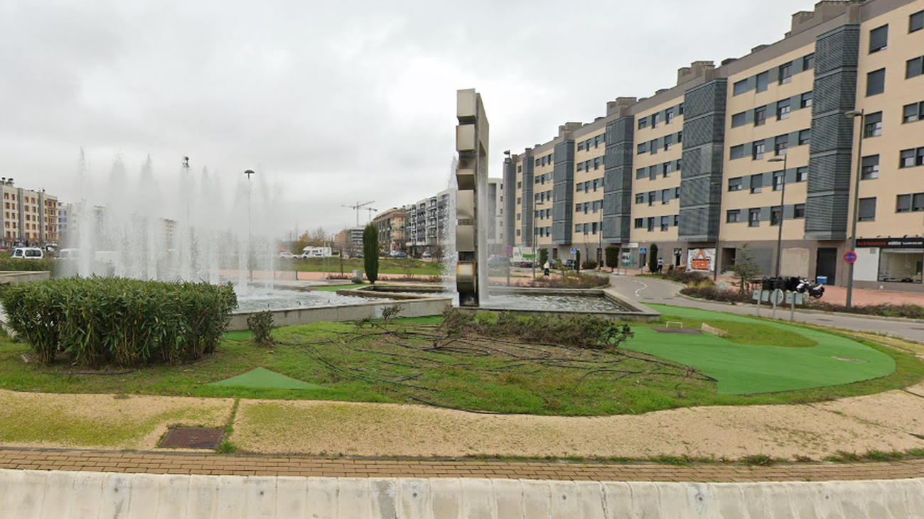 Vista del barrio de Los Molinos, en Getafe