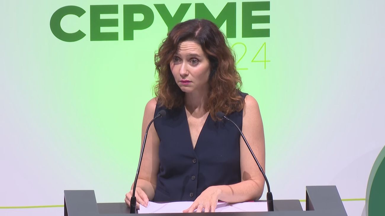 Ayuso respalda a los empresarios frente a "activistas de salón" que quieren machacarlos