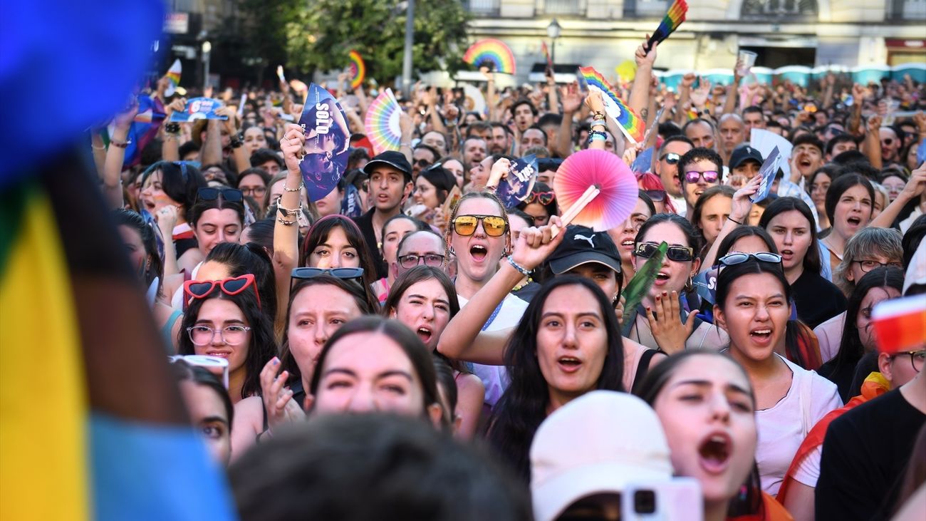 Arranca el Orgullo de Madrid con el tradicional pregón en la plaza Pedro Zerolo