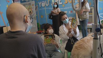El tesoro de Blanca: terapia con animales para pacientes oncológicos infantiles en el Hospital 12 de Octubre