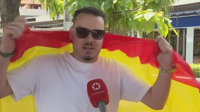 La afición apuesta por España, optimismo en pasar a las semifinales