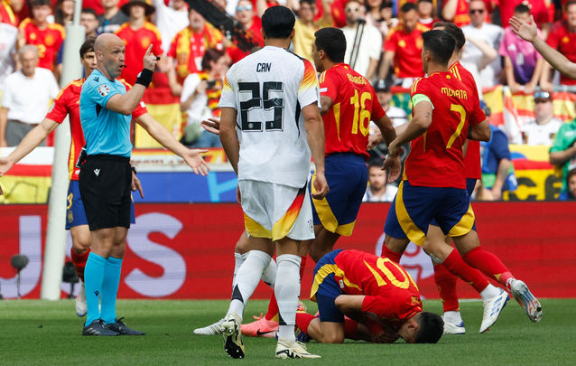 Pedri, lesionado / EFE