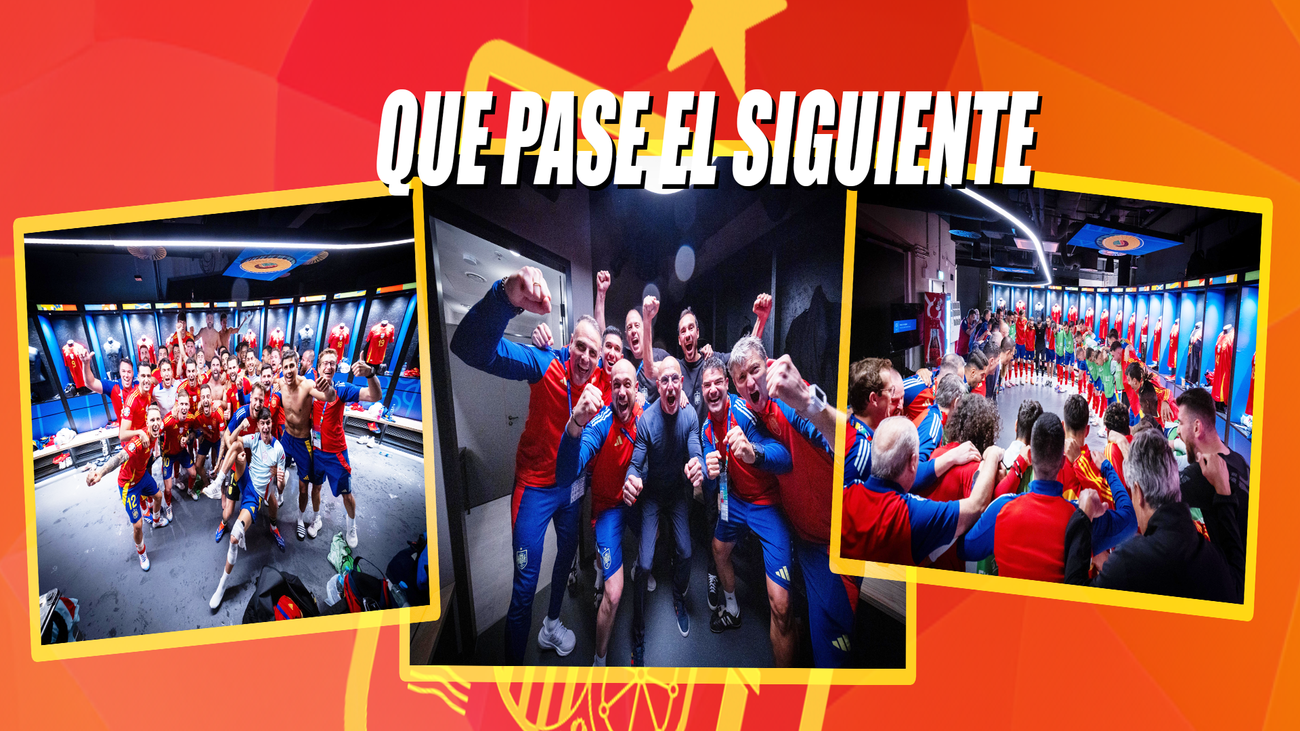 Así se celebró en el vestuario de España el pase a semifinales