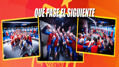 Así se celebró en el vestuario de España el pase a semifinales