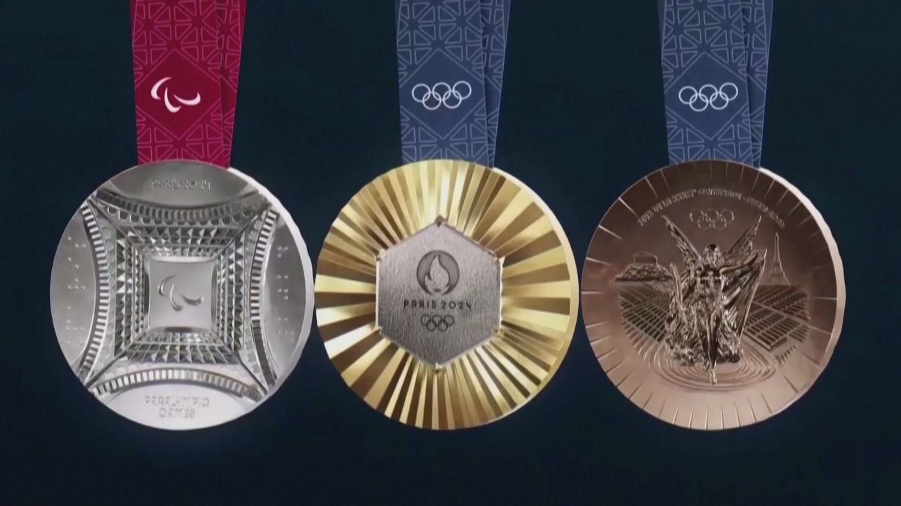 Las medallas de oro, plata y bronce de los Juegos Olímpicos y Paralímpicos  de París
