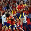 2-1. España gana a Francia y jugará su quinta final de Eurocopa