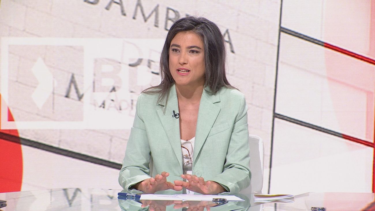 Manuela Bergerot: "La receta de Más Madrid está clarísima, es Madrid, Madrid, Madrid"