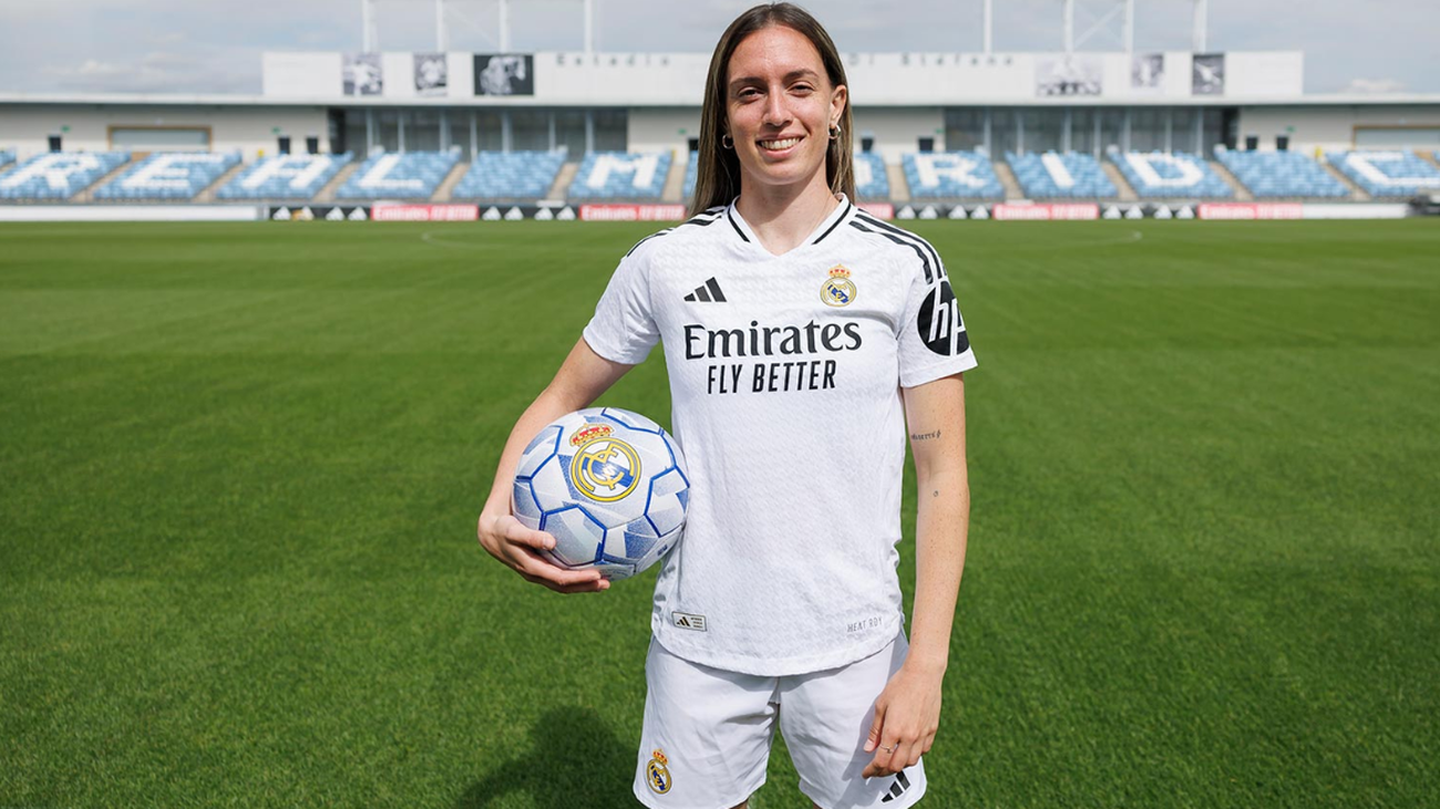 El Real Madrid hace oficial el fichaje de la campeona del mundo Eva Navarro
