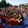 Así se vivió en Madrid el pase de España a la final