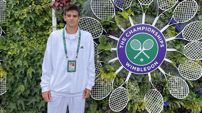 El madrileño Rafa Jodar, único júnior español en octavos de Wimbledon