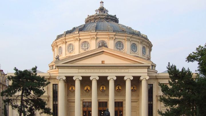 Ateneo rumano de Bucarest / Pudelek (Marcin Szala) | Wikipedia