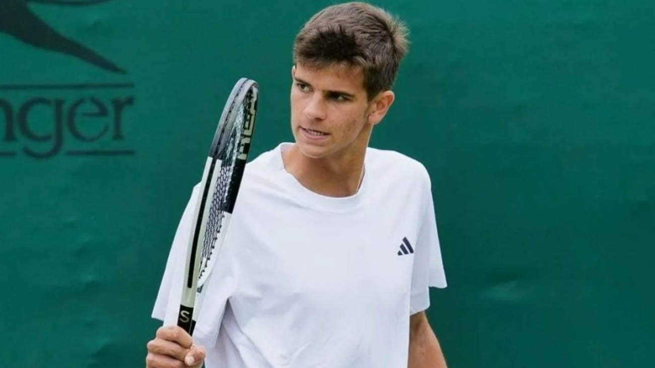 Rafa Jodar, a cuartos de final de Wimbledon júnior