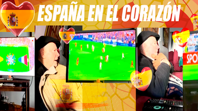 Así vive la Eurocopa un emigrante español de 90 años en Argentina