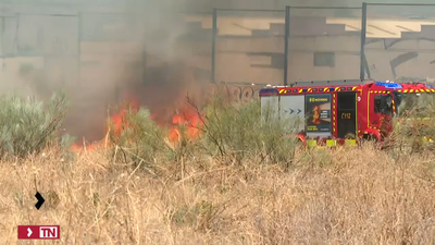 Un incendio en Paracuellos afecta a varias viviendas del municipio