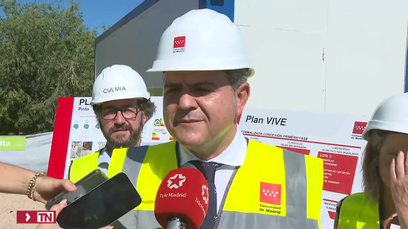 Madrid inicia la construcción de 422 viviendas del Plan Vive en Pinto