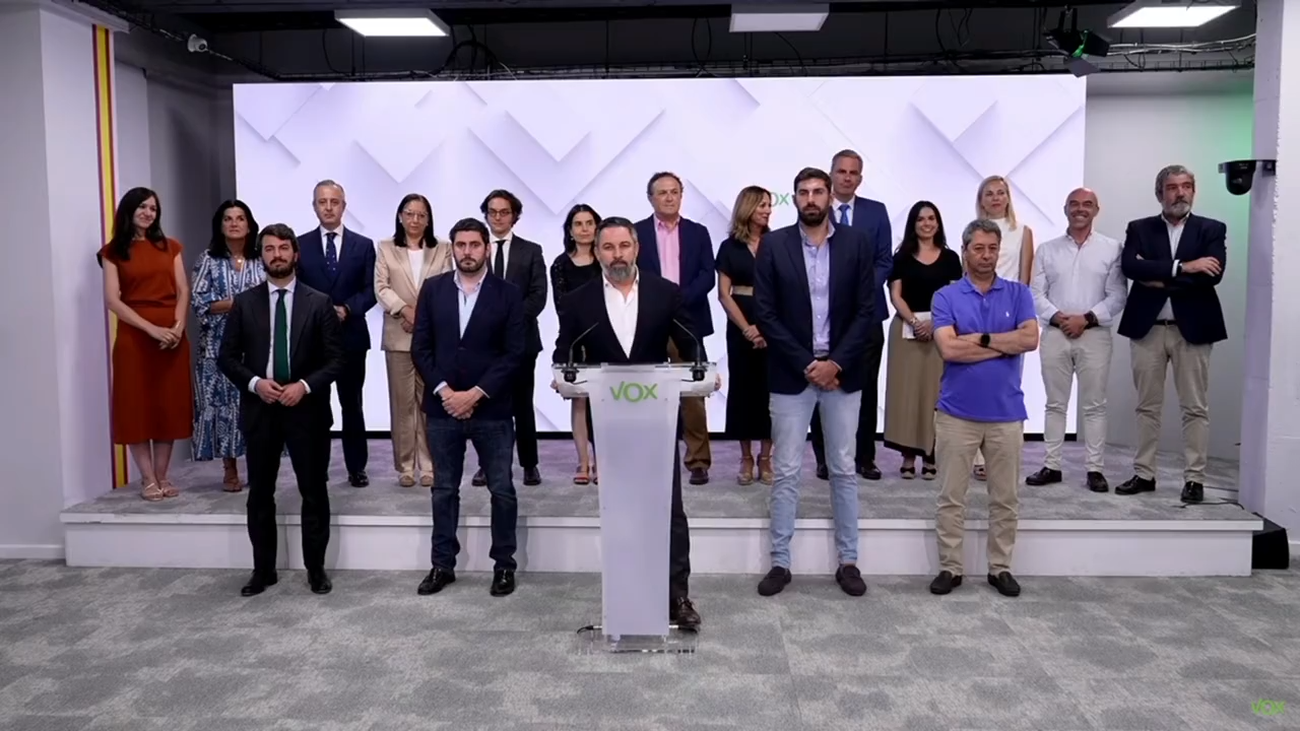 Vox rompe todos los gobiernos regionales con el PP y les retira el apoyo parlamentario