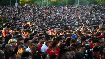¿Dónde ver en la Comunidad de Madrid en pantalla gigante la final España-Inglaterra?