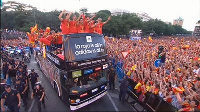 Si España se impone a Inglaterra, Cibeles acogerá la fiesta de los campeones