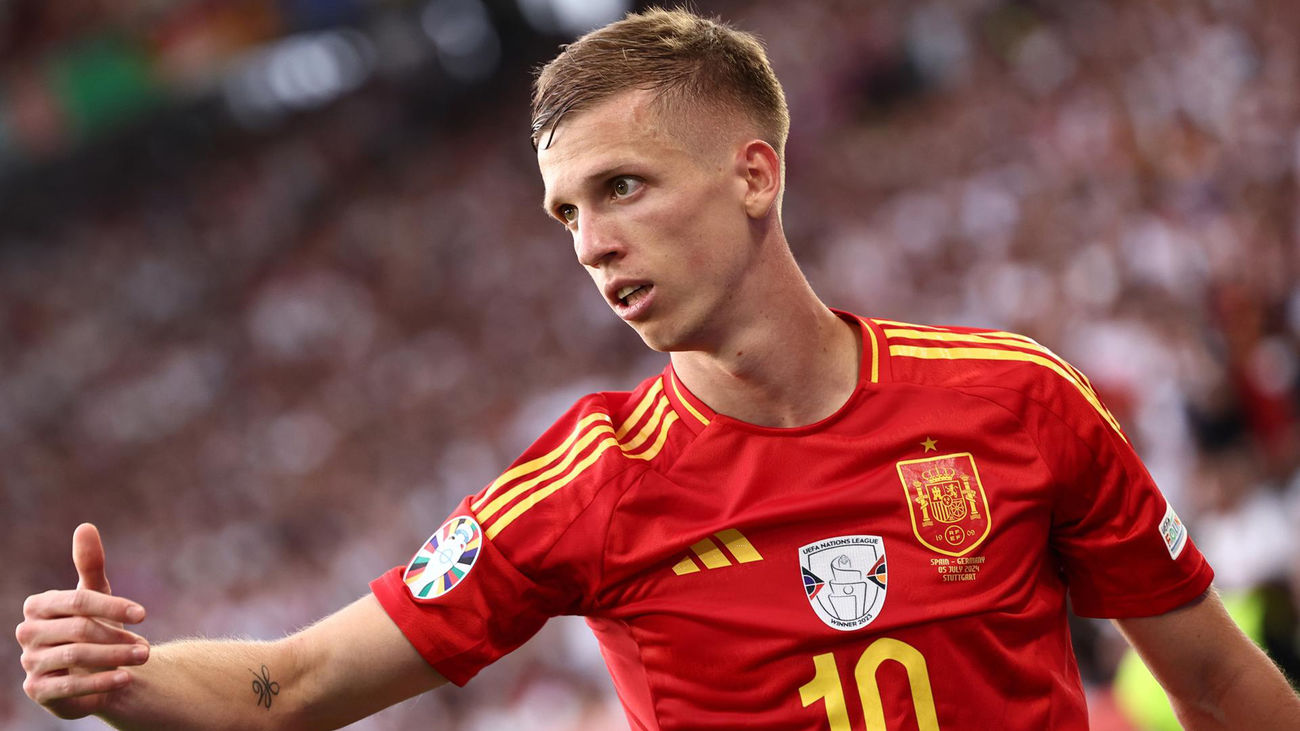 Dani Olmo: "Sentimos el apoyo de 48 millones desde España"
