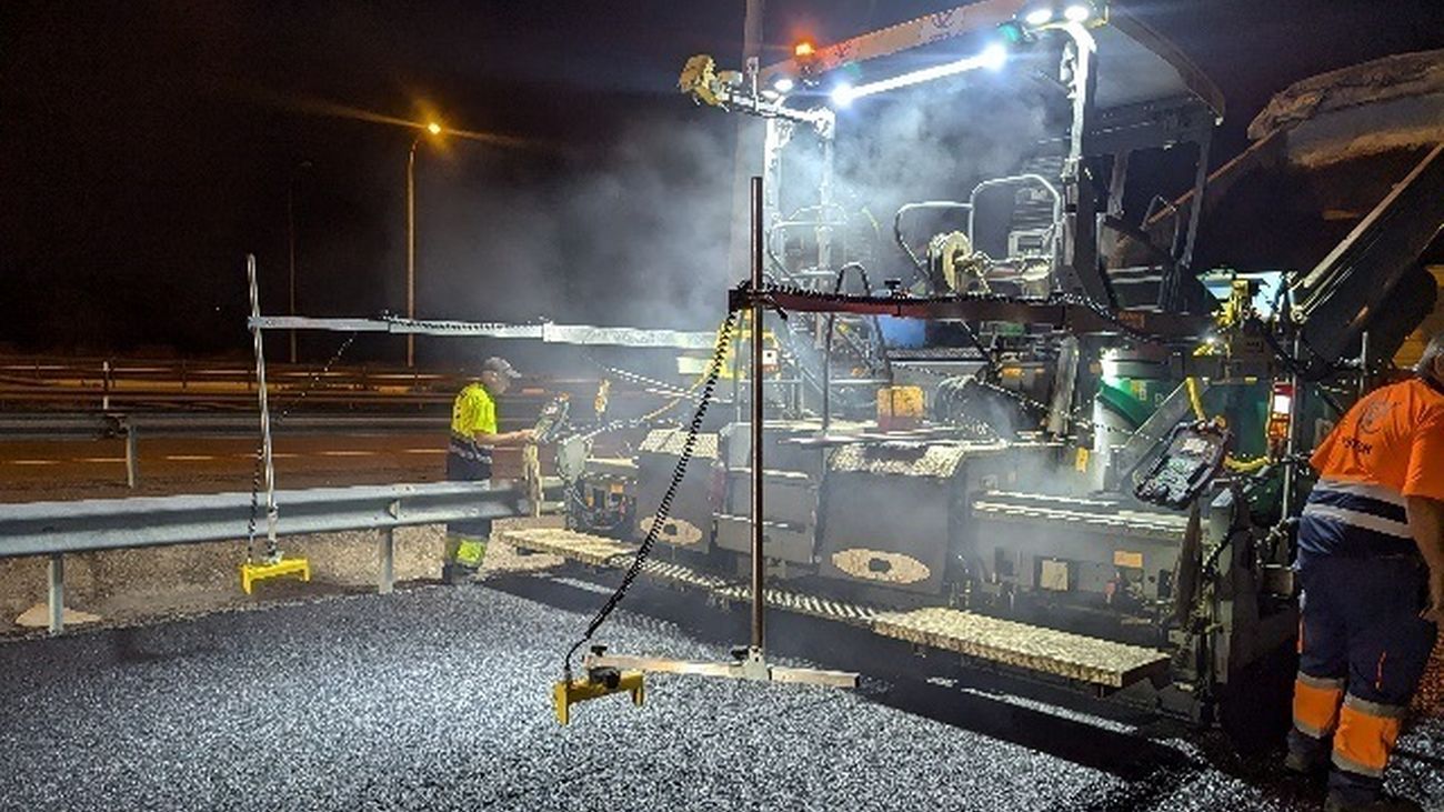 Corte total en agosto de la M-50 en Torrejón y San Fernando por obras de rehabilitación del firme