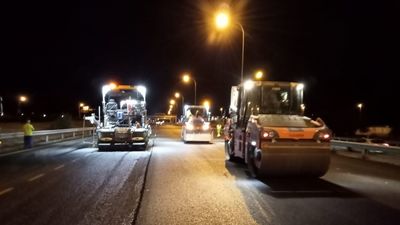 El asfaltado de la autovía A-6 provocará cortes en Las Rozas desde el domingo