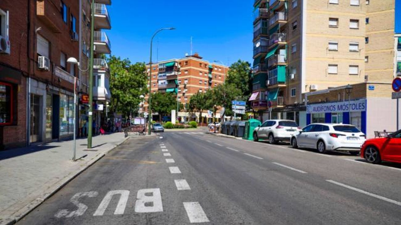 Calle Juan XXIII, Móstoles