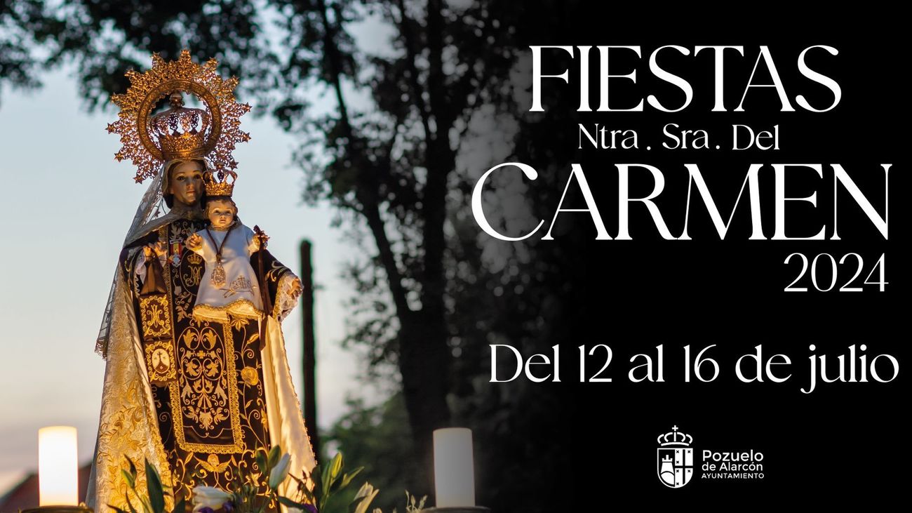Fiestas del Carmen 2024 en Pozuelo de Alarcón