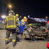 Dos heridos graves tras el choque frontal en la M-40 de dos coches, uno de ellos en sentido contrario