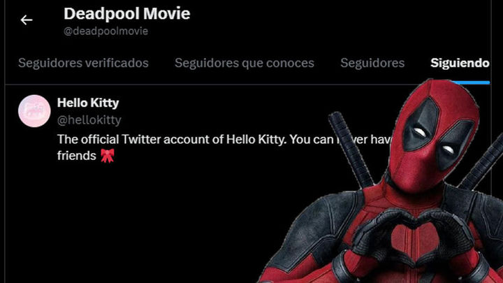 Deadpool y Hello Kitty / Archivo
